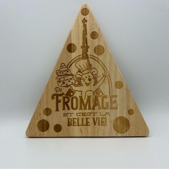 Disney Ratatouille Fromage Charcuterie Board Cheese Remy Paris 11 Inch Gifts - Picture 1 of 6